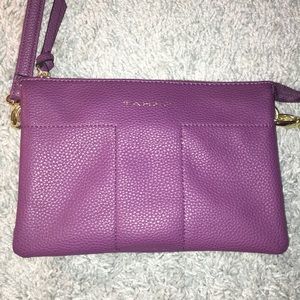 Small purple purse.